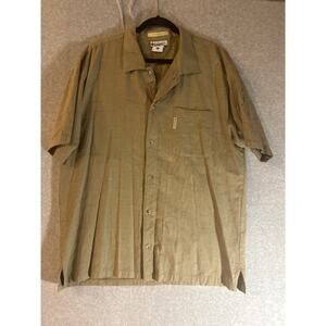 Columbia river lodge xl short sleeve button up